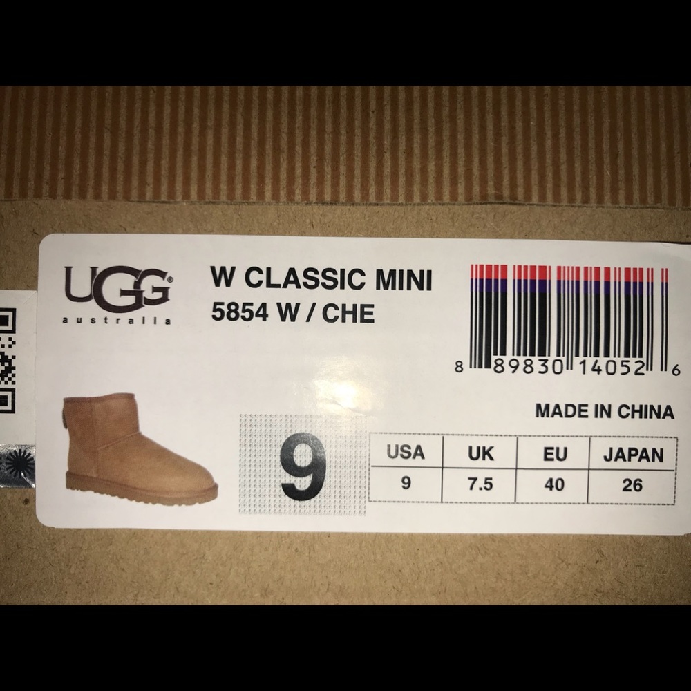 Classic mini ugg boots